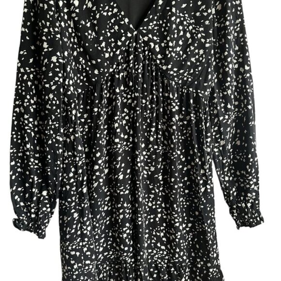 Park & Fifth Dress Size XS Black and White Midi - Picture 6 of 16